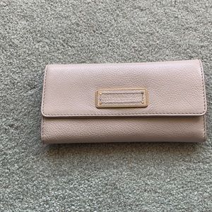 Marc By Marc jacobs cream leather wallet